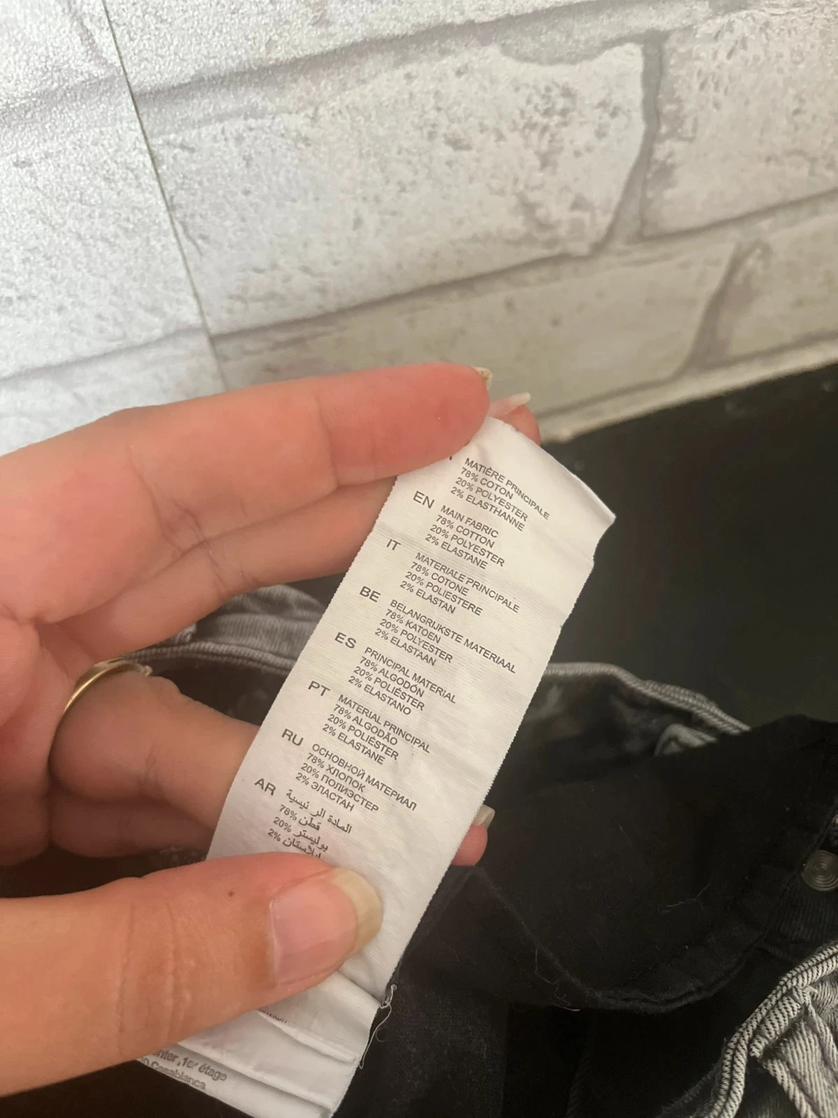 Jeans skinny cinza lavado Jennyfer - Tamanho 32 - Estilo tendência destruído – photo 6